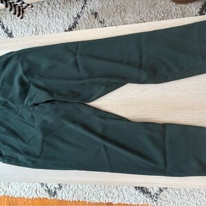 Babaton Dark Green Straight Leg Pants